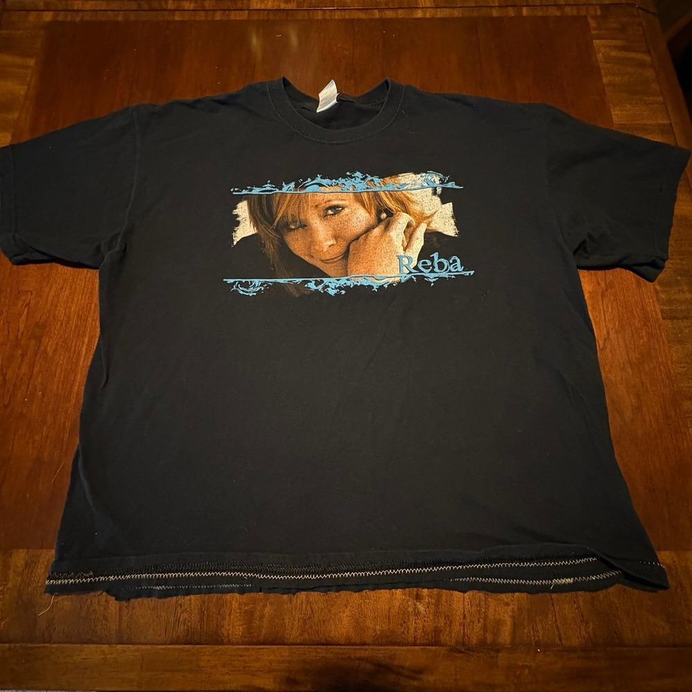 Reba McEntire 2008 Concert Tour T-Shirt XL Black Country Music